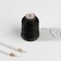 Shoe threads, 170l, 150 m, black color