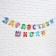 Garland for decorating the class, on the tape "Hello School", 300 cm