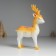 Polystone souvenir "Deer with sprinkling and large horns" 15.5x5x22 cm