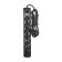 Extension cord Premium 6 nests, 3m, 3x1.5mm², s/h, with a switch, black rexant