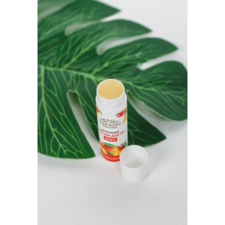 Natural lip balm "mango", 6 ml-2
