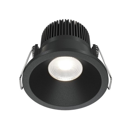 The built-in lamp Technical DL034-01-06W4K-D-B, LED, 6 W, 60x60x60 mm, 390 lm, 4000k, black