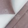Bedspread with pillowcases "onion", size 230x250 cm, powder color