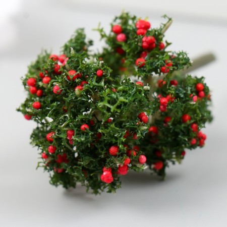 Artificial plant for creativity plastic "apple tree" 7 cm-2