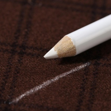 Fabric pencils, 8.5 cm, 3 pcs, white color-1