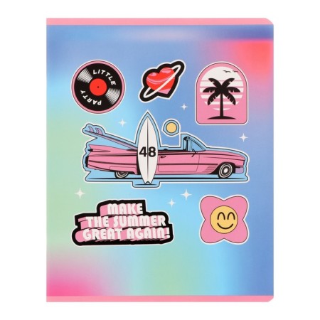 Notebook of 48 sheets in the BG line "Girls", covered Cardboard, mix-7