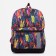 Baby backpack on lightning, external pocket, reflective strip, colorful color