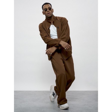 Sports suit men's, size 56, brown color-10