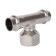 Rommer RSS-0015-001834, VPR-BR, D = 18 mm x 3/4, ”press, a press, stainless steel, stainless steel