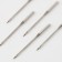 Needles for household sewing machines, universal, 5 pcs, No. 110