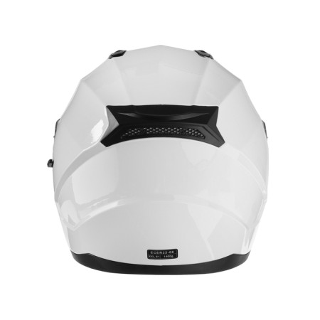 The helmet integral with two visors, size XXL (61), model BLD-M67E, white glossy-7