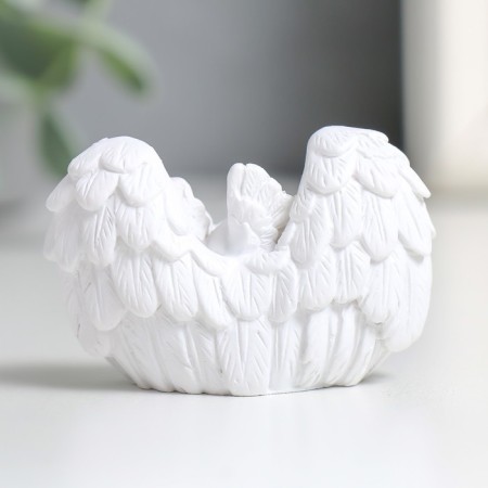 Souvenir Polystone "White Angel - Wings Sleep" MIX 3x5x3.5 cm-4