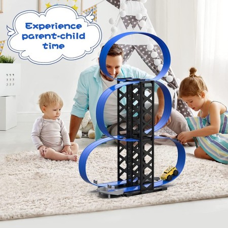 Auto traffic "Racing Track", magnetic route, 3 levels-10