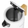 Electric kettle KitFort KT-6189, Metal, 1.7 L, 2200 W, adjustment T °, ​​White