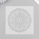 Stencil plastic "Patterns" set 7 pcs 13x13 cm