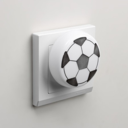Night Store "Football" LED white-black 7x6x6.5 cm Risalux-3