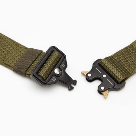Tactical belt, 125 cm, width 3.7 cm, khaki-2