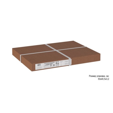 Journal table "Stark Soft", 360 × 360 × 505 mm, the color of the oak -armed / white-6