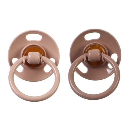Nipple set - classic dummy 2 pcs, latex, for children with low weight-6