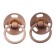 Nipple set - classic dummy 2 pcs, latex, for children with low weight
