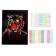 Mosaic with rhinestones "Tiger look." Set for creativity
