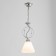 Lamp Bayerlux 59396/1 E27 40W chrome 15.5x15.5x33 cm