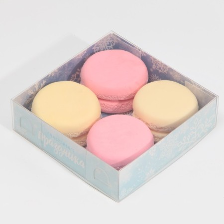 Box for confectionery "Winter - War of Magic", 12 x 12 x 3 cm, New Year