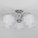 Smart ceiling lamp Fabiola, 40W, E14, 70x70x29.5 cm