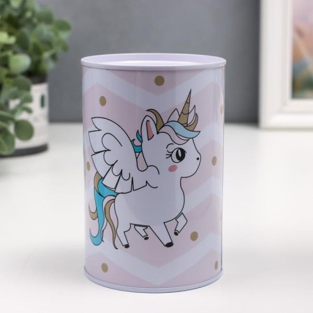 Pig a case Metal Bank "Unicorn with Wings" MIX 12x8x8 cm-1