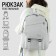 School backpack nazamok, 40x28x13 cm, gray color