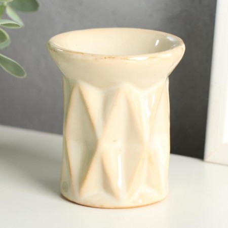 Aroma lamp ceramics "rhombus" mix 7.5x6.5x6.5 cm-1
