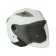 The helmet open with two visors, size XXL (61), model - BLD -708E, white glossy