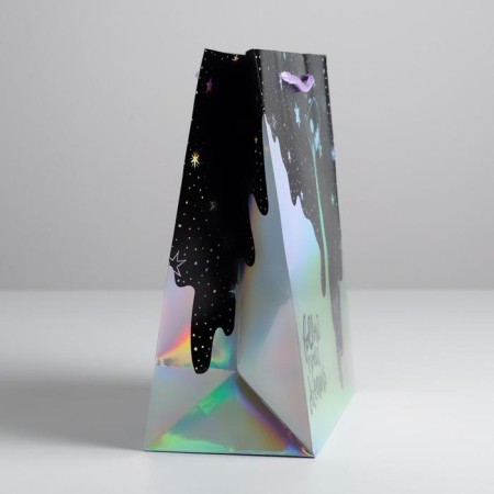 Gift holographic package, packaging, Follow Your Dreams, 23 x 27 x 11.5 cm-1