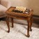 Lomber folding “chess and backgammon” table, walnut array, 70x60x30 cm, Armenia