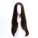 Artificial wig, simulation of the skin, 60 cm, 270 gr, brown color (#SHT8)