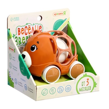 A rattle - machine "Funny animals. Bear "-4