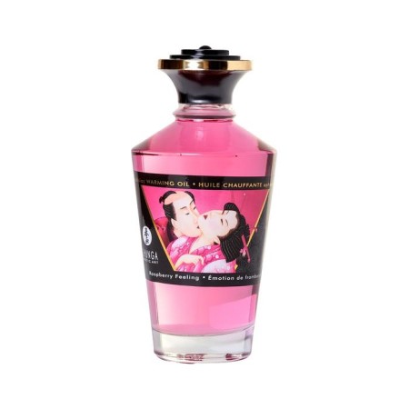 Shunga Raspberry Feeling massage, warming up, with raspberry aroma, 100 ml-2