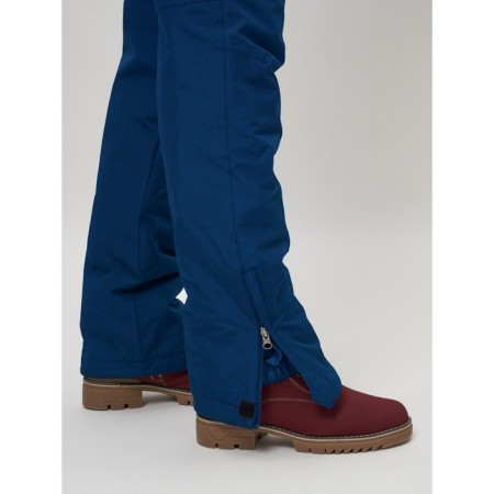 Ski-loving pants, size 42, dark blue color-3
