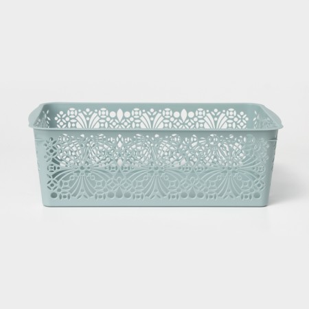 Floral storage basket, 30 × 19.5 × 9.5 cm, color mix-2