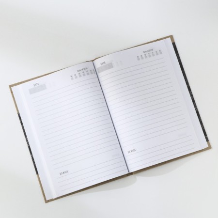 Diary in a solid cover A5, 80 L "Best Man"-1