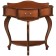 Wooden Juliet MDF/Open, walnut 79x30x85 cm