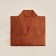Women's bathrobe short SL Home "Brown" b. Brown, size 44-52, 100% flax, 150g/m2
