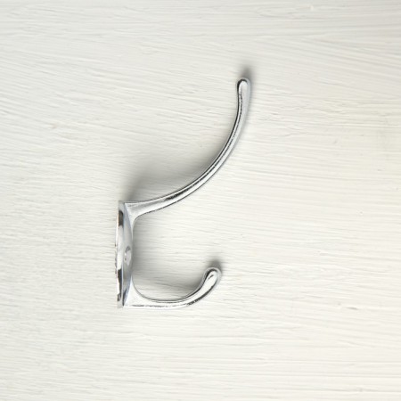 Hook furniture tundra TKD012, two -rod, chrome-3