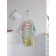 Apron kitchen with a photo print "Painted Easter eggs", adjustable, size OS