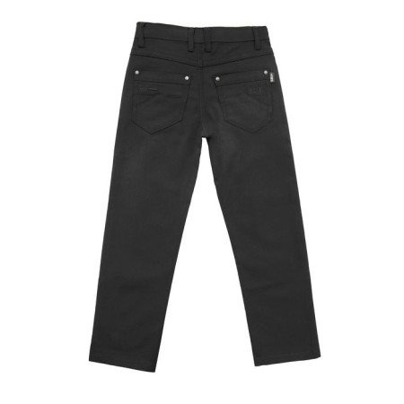 Pants for a boy, height 134 cm, black color-1