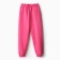 Pants for girls, raspberry color, height 140 cm