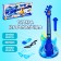 Toy musical guitar "Play and sing", with a microphone, sound effects, blue color