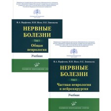 Nervous diseases. In 2 volumes. General neurology. Private neurology and neurosurgery. Yakhno N. N., Parfenov V.A., Zinoviev O. E.