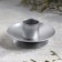 Lotus 2h candlestick for one candle, 7.5x2.5 cm, silver