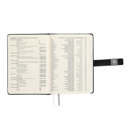 Leduced Diary A5, 160 sheets, Devente.denver, firmly cover of artificial leather with foam rubber, block 70 g/m2, gray-4